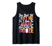 Bartender Mixologist Thou Shall Not Test Me for I Make The Tank Top