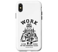 Bartender Mixologist Work Curse Drinking Class Oscar Wilde Case for iPhone X/XS
