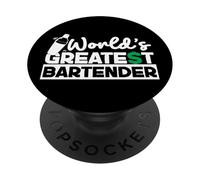 Bartender Mixologist World's Greatest Bartender PopSockets Adhesive PopGrip