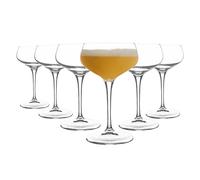 Bormioli Rocco Bartender Novecento Cocktail Glasses - 250Ml - Pack Of 6