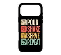 Bartender Pour Shake Serve Repeat Mixology Case for iPhone 17 Pro Max