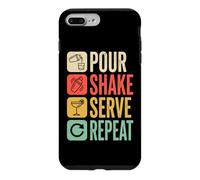 Bartender Pour Shake Serve Repeat Mixology Case for iPhone 7 Plus/8 Plus