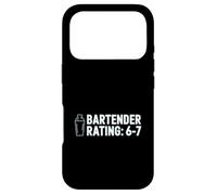 Bartender Rating 6 7 Funny Cocktail Joke Bar Case for iPhone 17 Pro