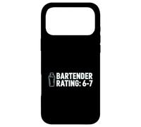 Bartender Rating 6 7 Funny Cocktail Joke Bar Case for iPhone 17 Pro Max