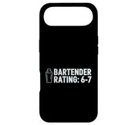 Bartender Rating 6 7 Funny Cocktail Joke Bar Case for iPhone Air