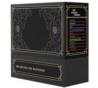 Bartender Recipe Cards, Mixed Drink Guide, 4.72x3.86x1.65 Inches Cocktail Recipes, Comprehensive Ingredient Reference, Mixing Guide for Beginners, Pros, Home and Party Use