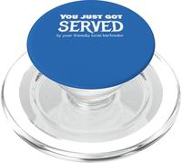 Bartender Served Novelty, Funny Cocktail Mixer Joke PopSockets PopGrip for MagSafe