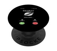 Bartender Shaker Is Calling Bar Humor PopSockets Adhesive PopGrip