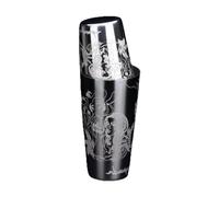 Bartender Shaker Set with Metal Finish and Ergonomic for Mixing Drinks Engraving Stainless Steel Cocktail Mixer Large Capacity Shaker