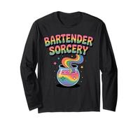 Bartender Sorcery Enchanted Cocktail Potion Long Sleeve T-Shirt