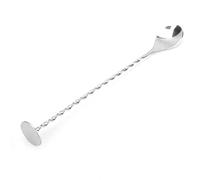 Bartender Spoon Spiral Drinking Cocktail Mixed Drink 1 for Home Bar Stainless Steel Creative and Useful