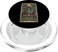Bartender Tarot Card Skeleton Cocktail Witchy Mushroom PopSockets PopGrip for MagSafe