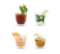 Bartending Glasses Set of 4