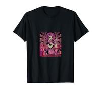 Bartending Zombie Bartender Vampire Cocktail Drinking Women T-Shirt
