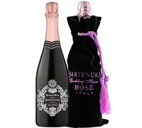 Bartenura Moscato Rose In A Velvet Gift Bag - Light Rose Colour, With A Delicate Fragrance And Sweet Taste | Great Gift For Her