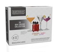 Bartesian Gin Lovers Mixer Capsules for Cocktail Machine - Home Bar Mixology Cocktails Mix Pod Capsule Set to Use with The Bartesian Cocktail Drink Maker Machine - Pack of 8
