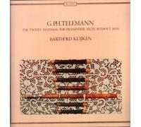 Barthold Kuijken - G. Ph. Telemann - The Twelve Fantasias For Transverse Flute Without Bass [Vinyl LP]