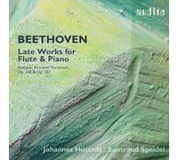 BARTHOLD KUIJKEN: LUDWIG VAN BEETHOVEN: LATE WORKS FOR FL & PNO - CD