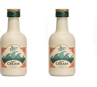 Barti Cream Liqueur 5cl Miniature | Vegan Coconut-Based Cream Liqueur | Lightly Spiced with Vanilla, Clove, Cinnamon & Orange | Dreamy Sipping Drink, Full-Bodied & Silky Smooth | 15% ABV (Pack of 2)