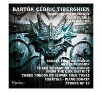 Cdric Tiberghien - Bartk: Sonata for 2 Pianos and Percussion & Other Piano Music