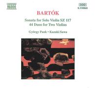 Bartk Sonata for Solo Violin, Sz 117 44 Duos for Two Violins