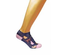 Bartleby Bamboo Blend Trainer Socks Low Cut Ladies Size 4 to 8 Built in Arch Support