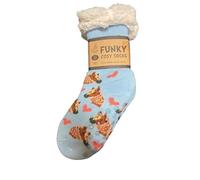 Bartleby Childs Sherpa Socks - Horse Love