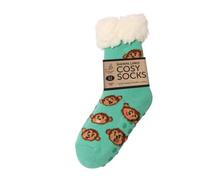 Bartleby Childs Sherpa Socks - Monkey
