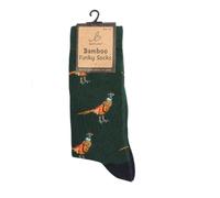 Bartleby Funky Bamboo Socks - Country Pheasant Design