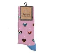 Bartleby Funky Bamboo Socks - Perfect Puppies Design