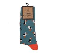 Bartleby Funky Bamboo Socks -Seagull/Puffin Design