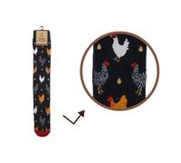 Bartleby Funky Welly Boot Socks Uk 4-8 Colourful Chicken
