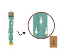 Bartleby Funky Welly Boot Socks Uk 4-8 White Duck