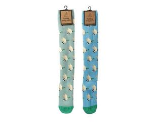 Bartleby Funky Welly Socks - Flying Ducks (1 SUPPLIED)