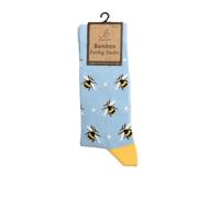 Bartleby Ladies Funky Bamboo Socks Bumble Bees Size 4-7