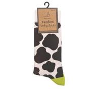 Bartleby Ladies Funky Bamboo Socks - Cow Patch