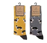 Bartleby Ladies Funky Bamboo Socks - Sheep Dog (1 SUPPLIED)