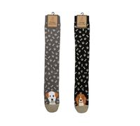 Bartleby Ladies Funky Welly Socks Playful Puppies Assortment