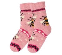 Bartleby Long Wool Knit Socks - Bees