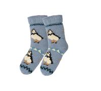 Bartleby Long Wool Knit Socks - Puffins