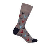 Bartleby Mens Bamboo Comfort Top Crew Socks Country Stag Uk 6-11