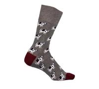Bartleby Mens Bamboo Comfort Top Crew Socks Friesian Cow Uk 6-11