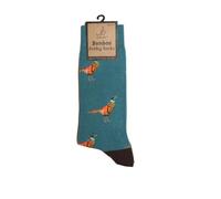 Bartleby Mens Funky Bamboo Socks Golden Pheasant Size 6-11