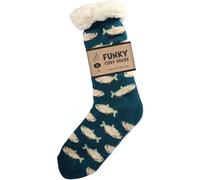 Bartleby Men's Funky Cosy Sherpa Slipper Socks 3. 1 TOG - - Size: ONESIZE