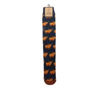 Bartleby Mens Funky Welly Socks Hardy Highland Cows