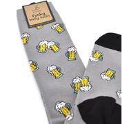 Bartleby Mens Outdoor Funky Patterned Welly Socks - - Size: ONESIZE