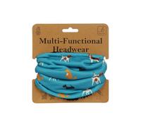 Bartleby Multi-Functional Fleece-Lined Snood One Size Adjustable Toggle 8 Ways to Wear Warm Breathable Neck Warmer for Outdoor Work, Sports & Walking Animal & Print Designs (Doggy Diva)