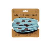 Bartleby Multi-Functional Fleece-Lined Snood One Size Adjustable Toggle 8 Ways to Wear Warm Breathable Neck Warmer for Outdoor Work, Sports & Walking Animal & Print Designs (Hegdehog)