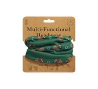 Bartleby Multi-Functional Fleece-Lined Snood One Size Adjustable Toggle 8 Ways to Wear Warm Breathable Neck Warmer for Outdoor Work, Sports & Walking Animal & Print Designs (Horse)