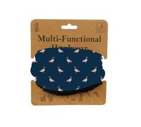 Bartleby Multi-Functional Fleece-Lined Snood One Size Adjustable Toggle 8 Ways to Wear Warm Breathable Neck Warmer for Outdoor Work, Sports & Walking Animal & Print Designs (Mallard Duck)